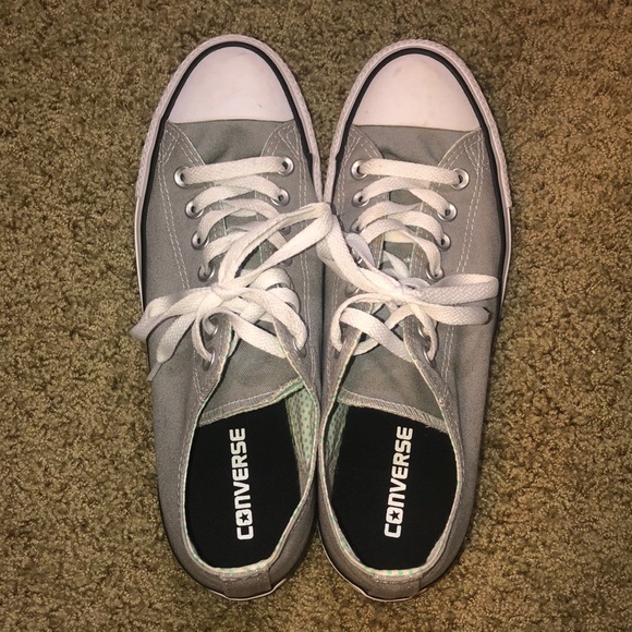 turquoise converse sneakers